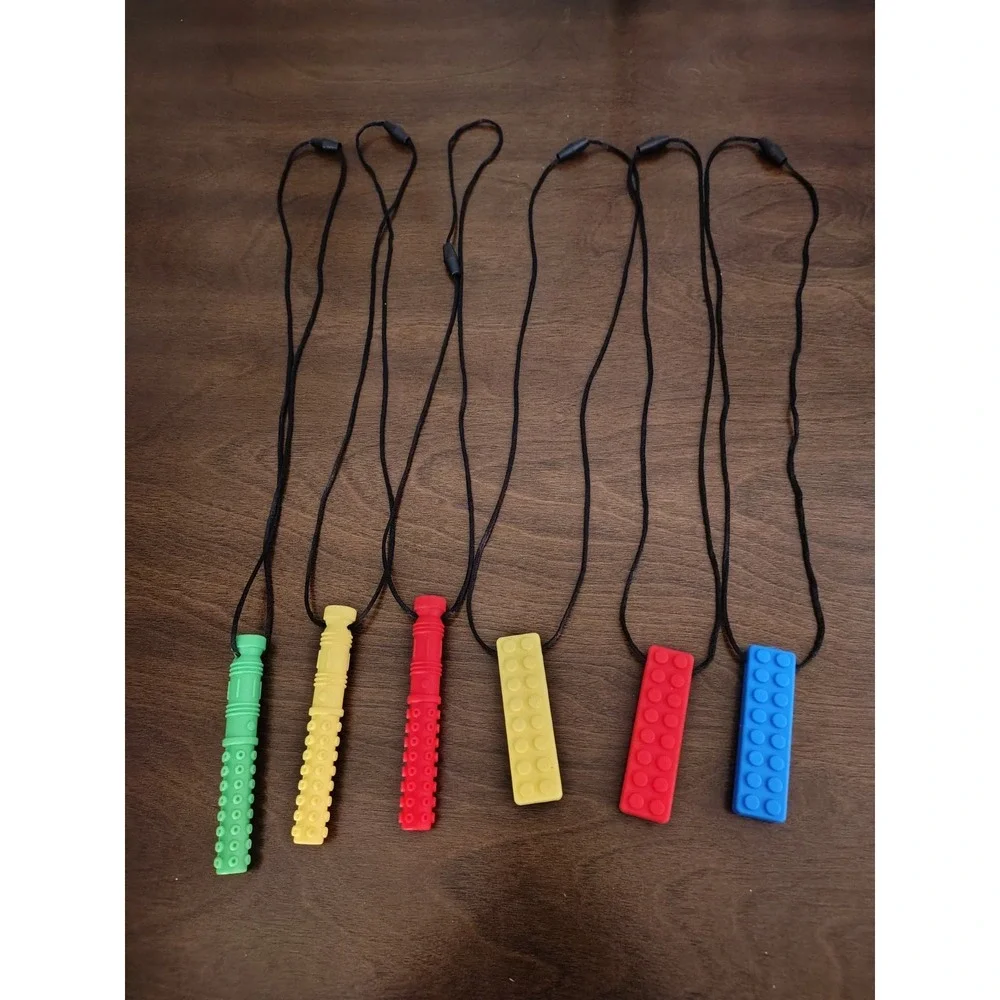 sensory chew necklace pack of‎ 6
